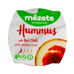 Hummus with red chilli 